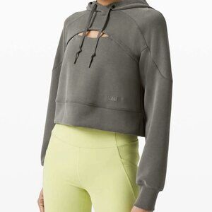 Lululemon Get Centered Softstreme Crop Hoodie